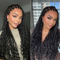 PreMax 180% Density 4C Edges Water Wave Wig 13x4 Frontal Pre-Cut Lace Wig Flexi-Fit Drawstring Cap