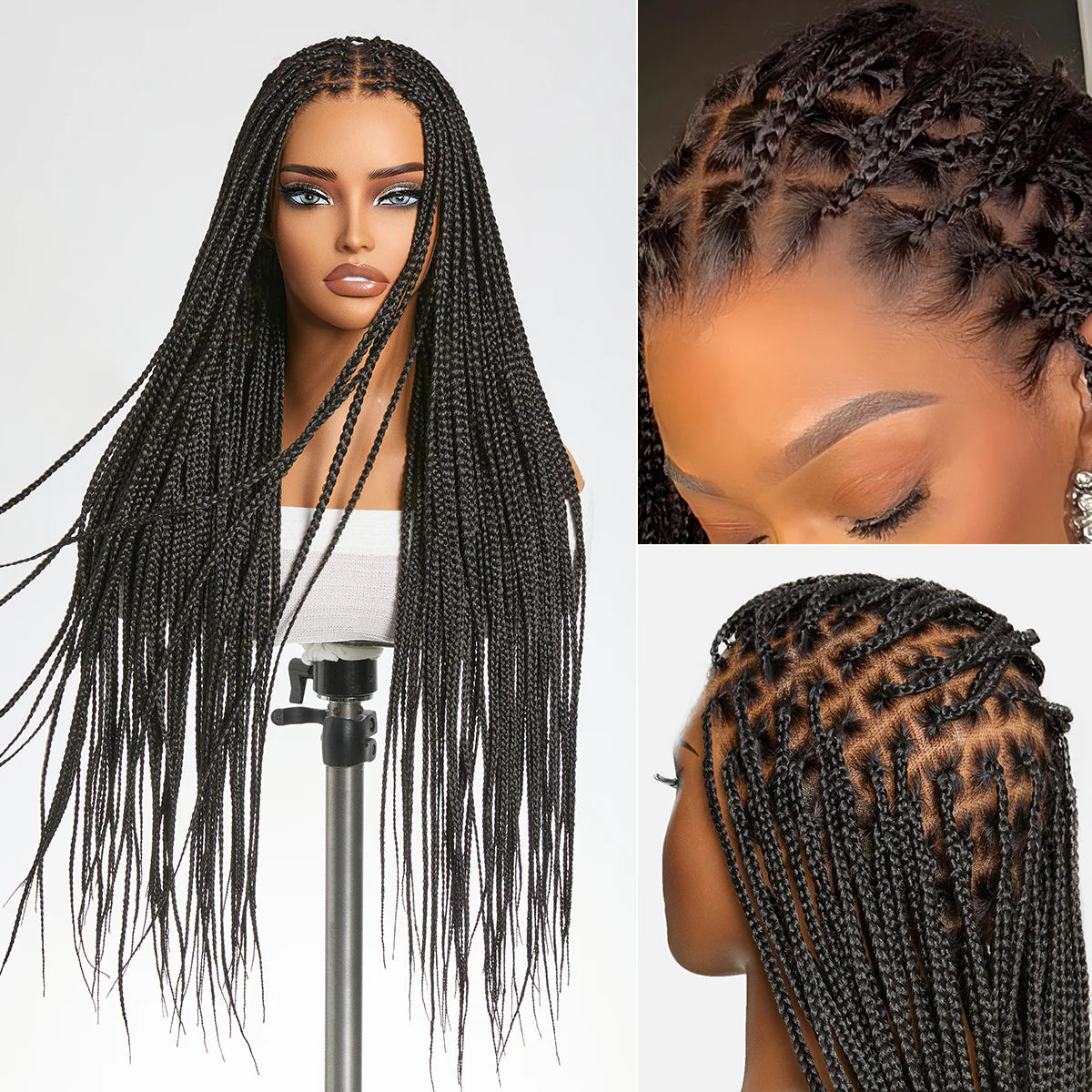 PreMax 180% Density 4C Edges Water Wave Wig 13x4 Frontal Pre-Cut Lace Wig Flexi-Fit Drawstring Cap