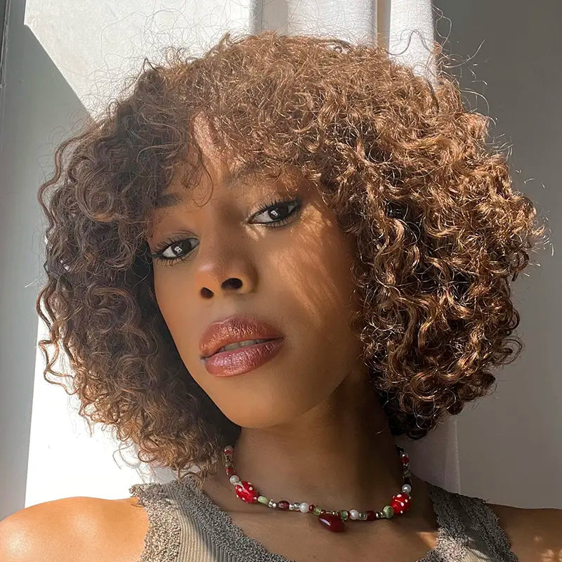 💖Ready To Go Shaggy Style Short Curly Wig