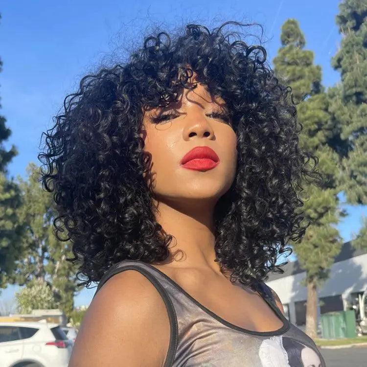 💖Ready To Go Shaggy Style Short Curly Wig