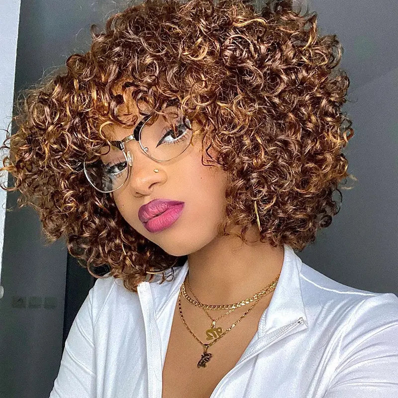 💖Ready To Go Shaggy Style Short Curly Wig