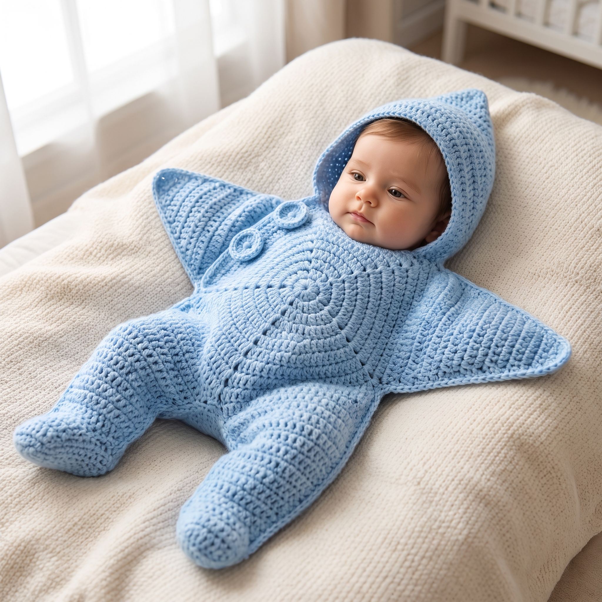 Snoozi© Baby Star Suit